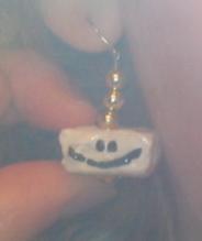 Tofu Earrings