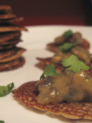 Buckwheat blini