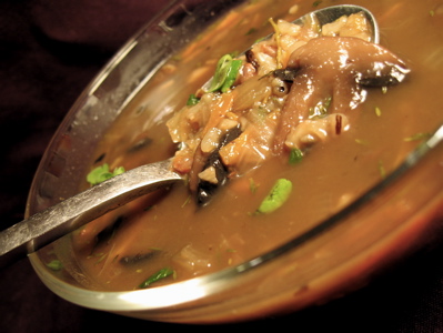 Wild Rice Porcini Soup